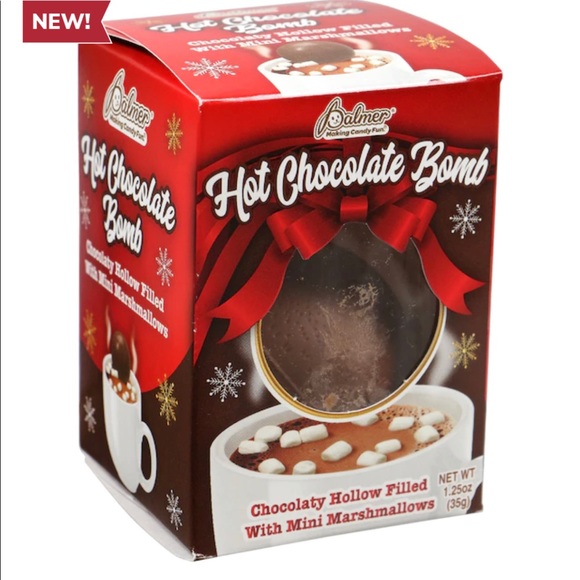 Palmers Hot Chocolate Bomb 💕Perfect for your Favorite hot beverage ~ 1.25 oz - Picture 6 of 10